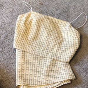 LUSH Cher Crop/Skirt Set